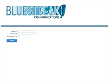 Tablet Screenshot of bluestreak.net